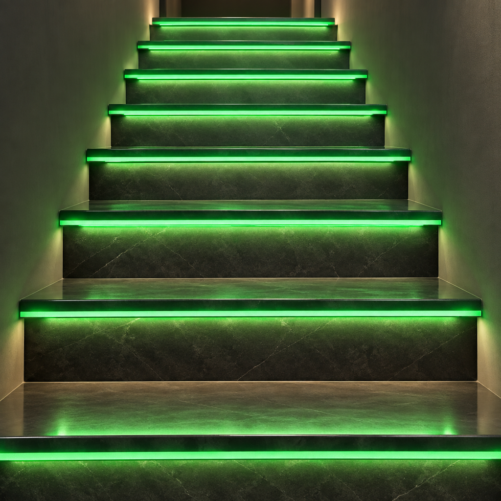 Anti-Slip Glow Tape 5 Meter (Pack of 1) – Glow in the Dark Self-Adhering Safety Tape